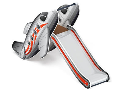 Горка Высокий полет h=750